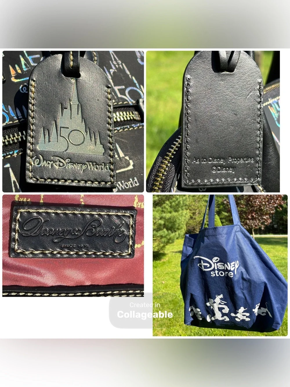 Dooney & Bourke Walt Disney World 50th Anniversary Satchel Limited Edition - Picture 5 of 17